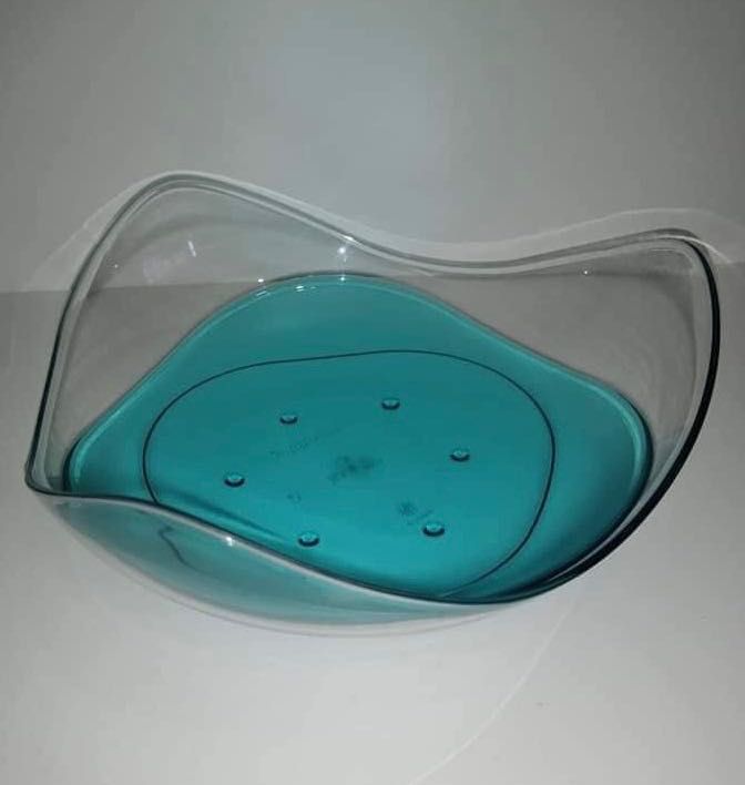 Cesto / Fruteira Elegância Roxo ou Azul Tupperware NOVO