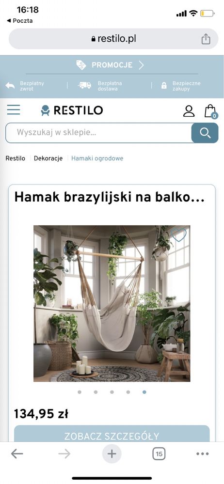 Nowy hamak brazylijski