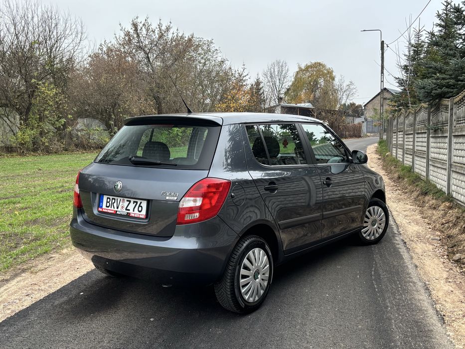 Skoda Fabia 1.2 MPI 60KM 2009! Udokumentowany przebieg! Klima!