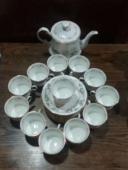 Serviço Chá / Café - Elizabethan Chantilly Fine Bone China