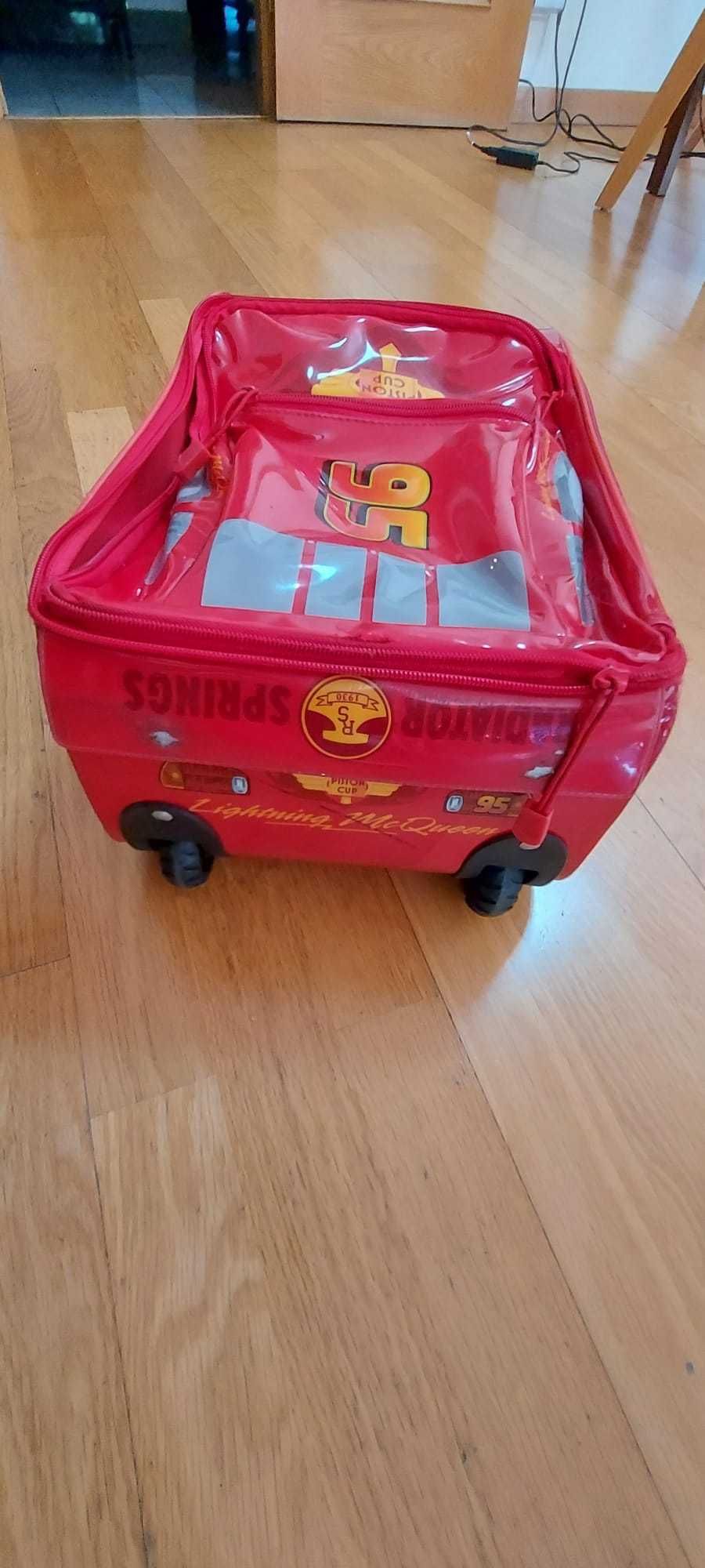 Mala de cabine Disney Cars com rodas