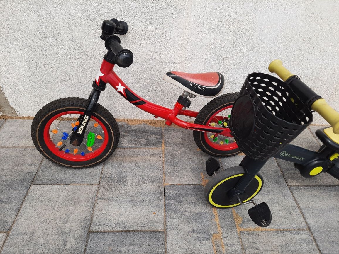 Rowerek trójkołowy 3w1 biegowy Kinderkraft