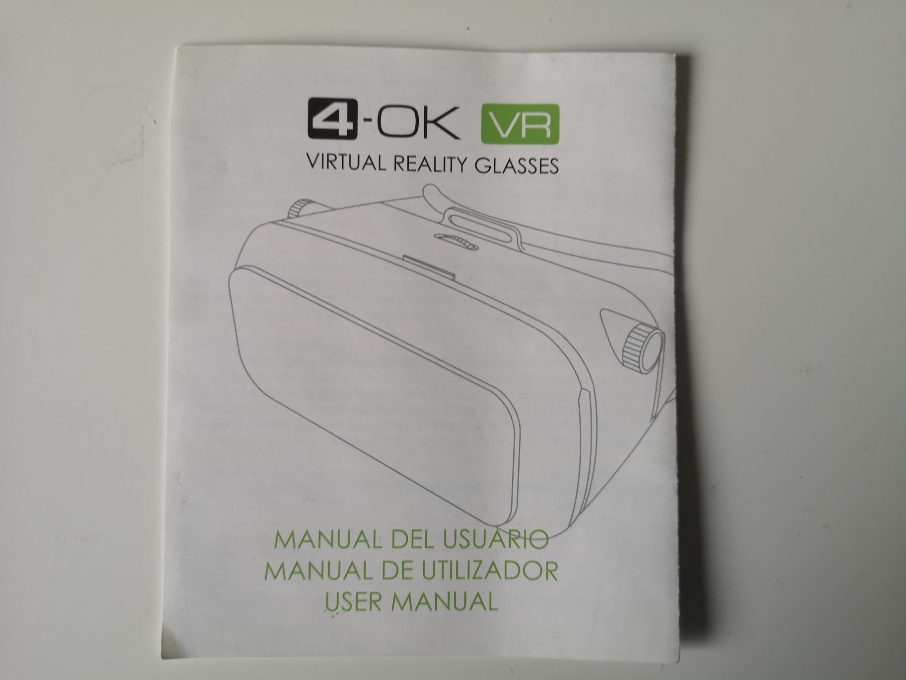 Óculos VR 4-OK usados