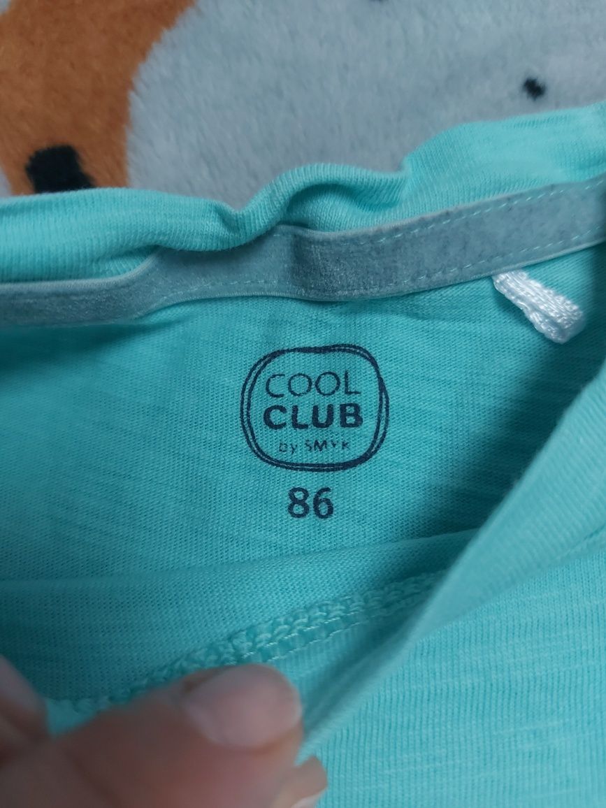 Komplet chłopięcy na lato: t-shirt + szorty - Cool Club rozm. 86