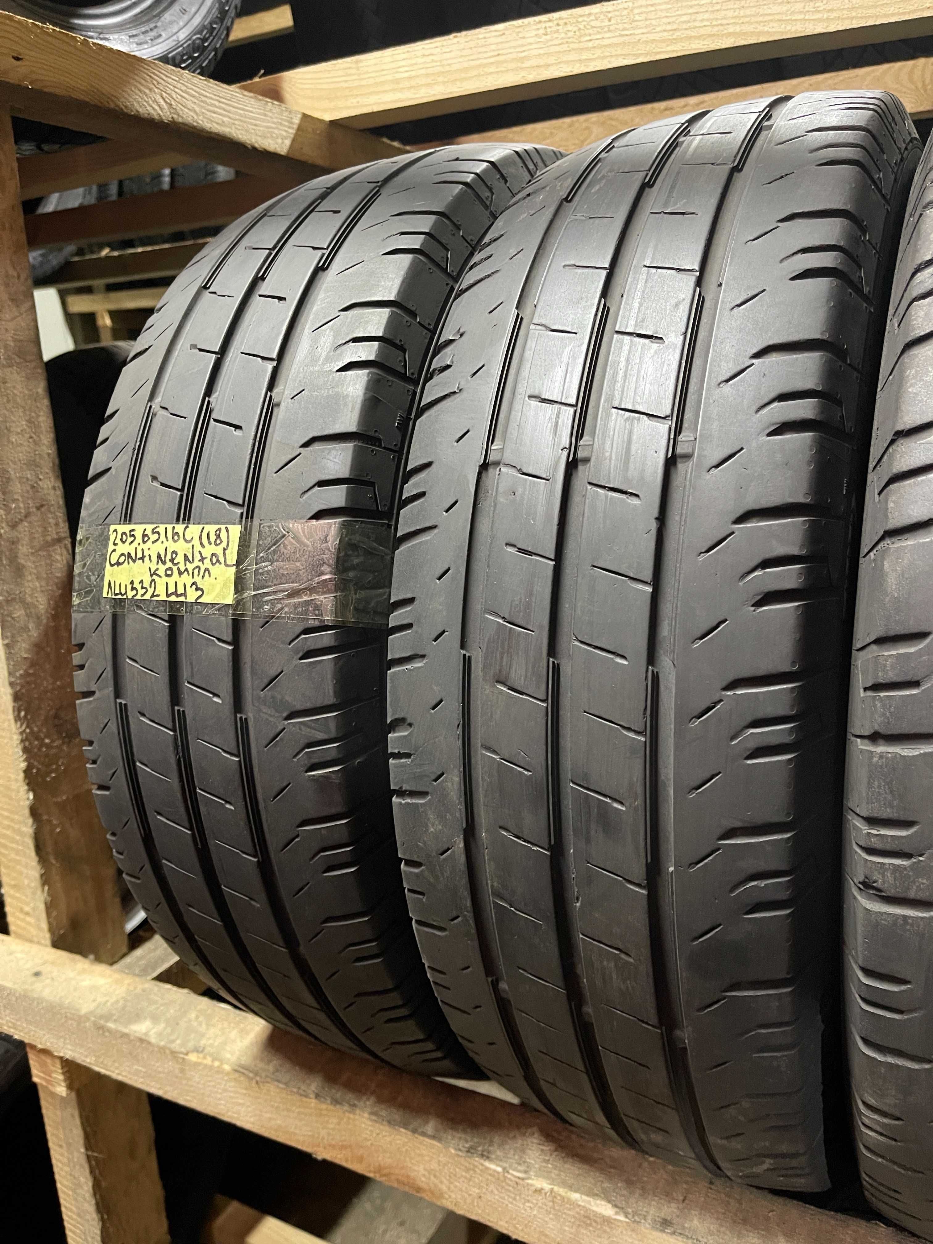 LS332 Літні шини 205/65r16c Continental комплект резина р16