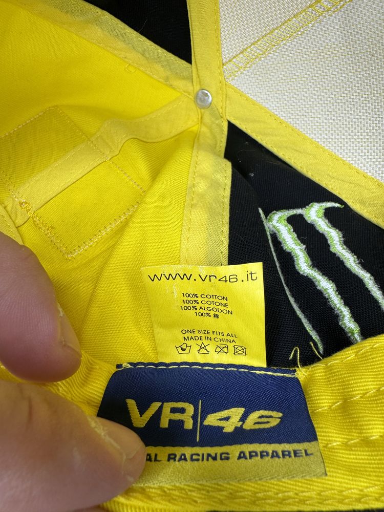 Nowa Czapka z daszkiem Kerakoll Vr46 Valentino Rossi Monster Energy GP