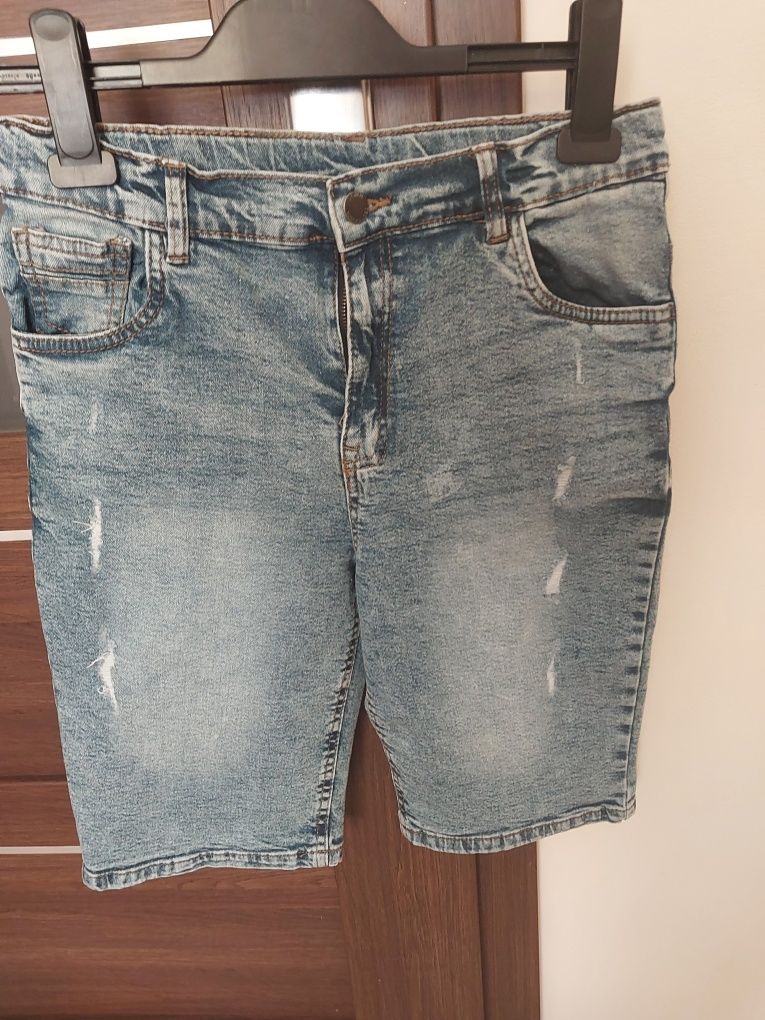Spodenki jeans 164 r.