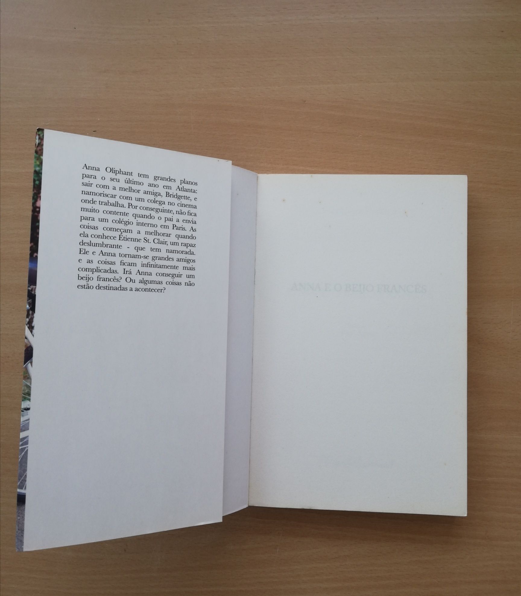 Livro " Anna e o beijo francês" de Stephanie Perkins