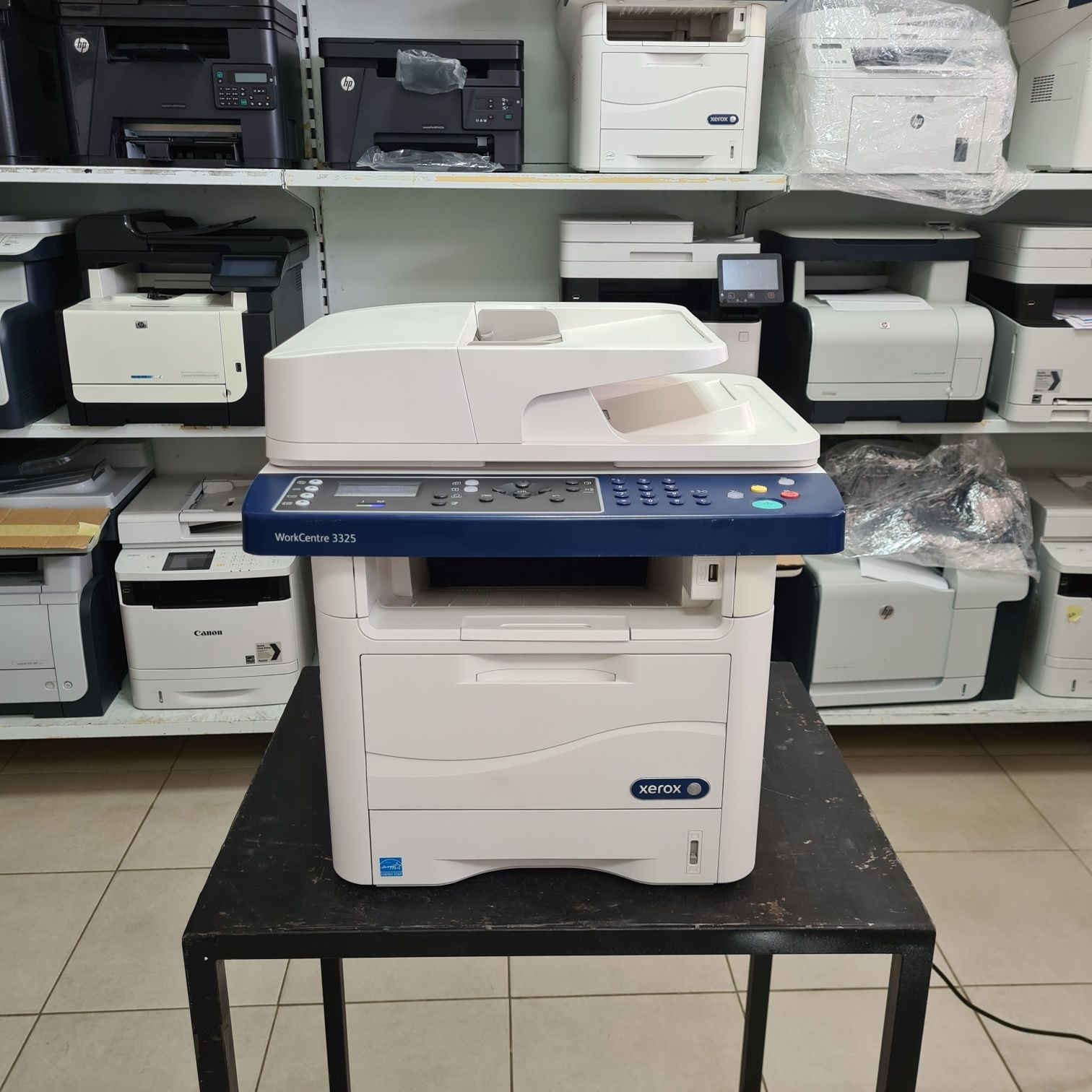 Xerox WC 3325DNI.  WI-FI лазерный принтер сканер копир мфу