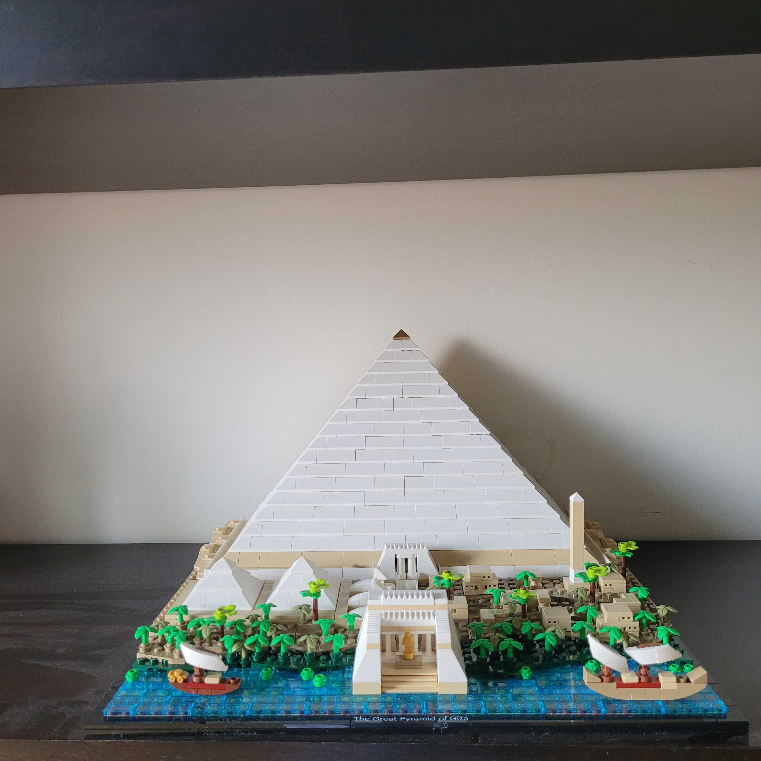 Pirâmide de giza de Lego Architecture montada