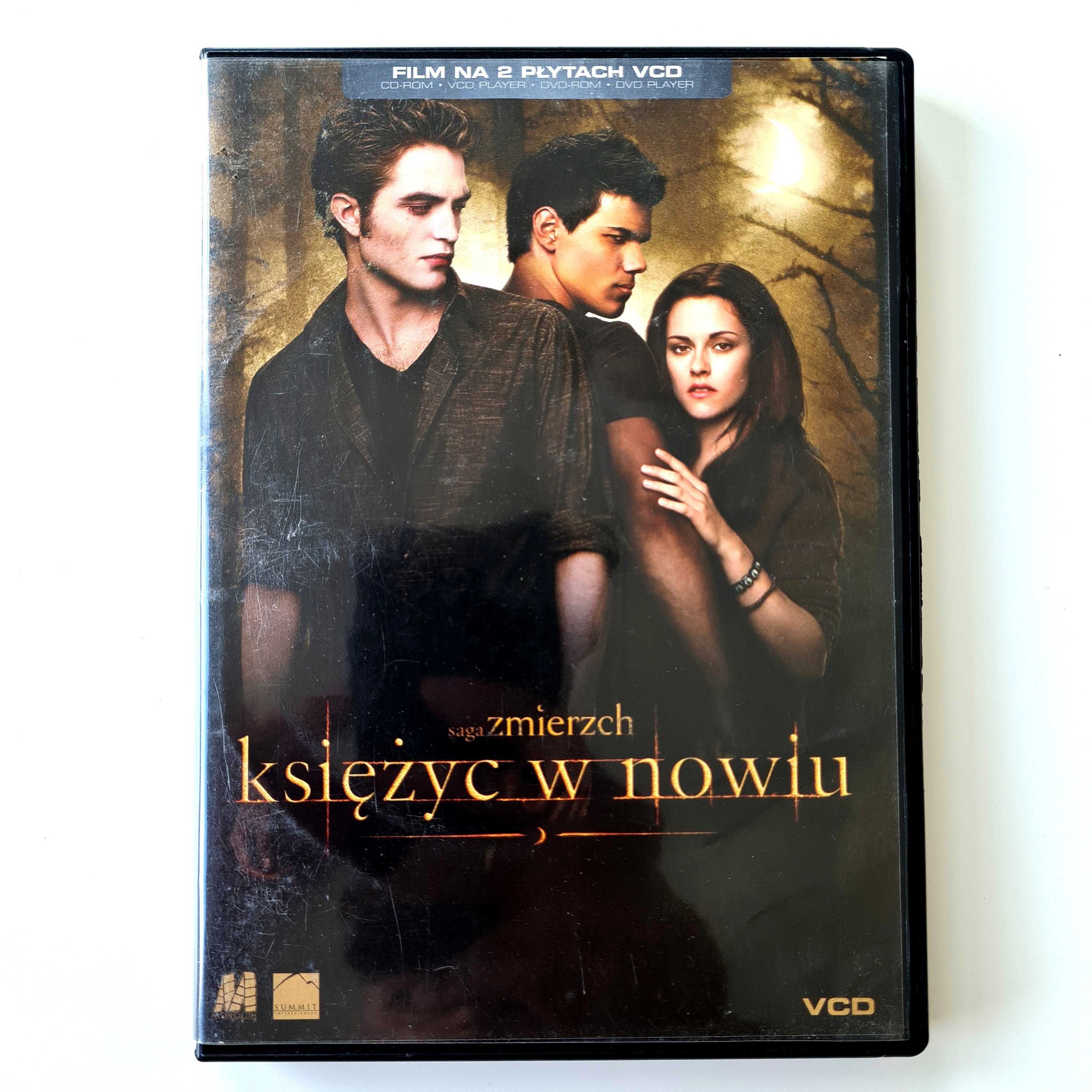 Saga Zmierzch Księżyc w Nowiu Film VCD DVD PL Polski Język