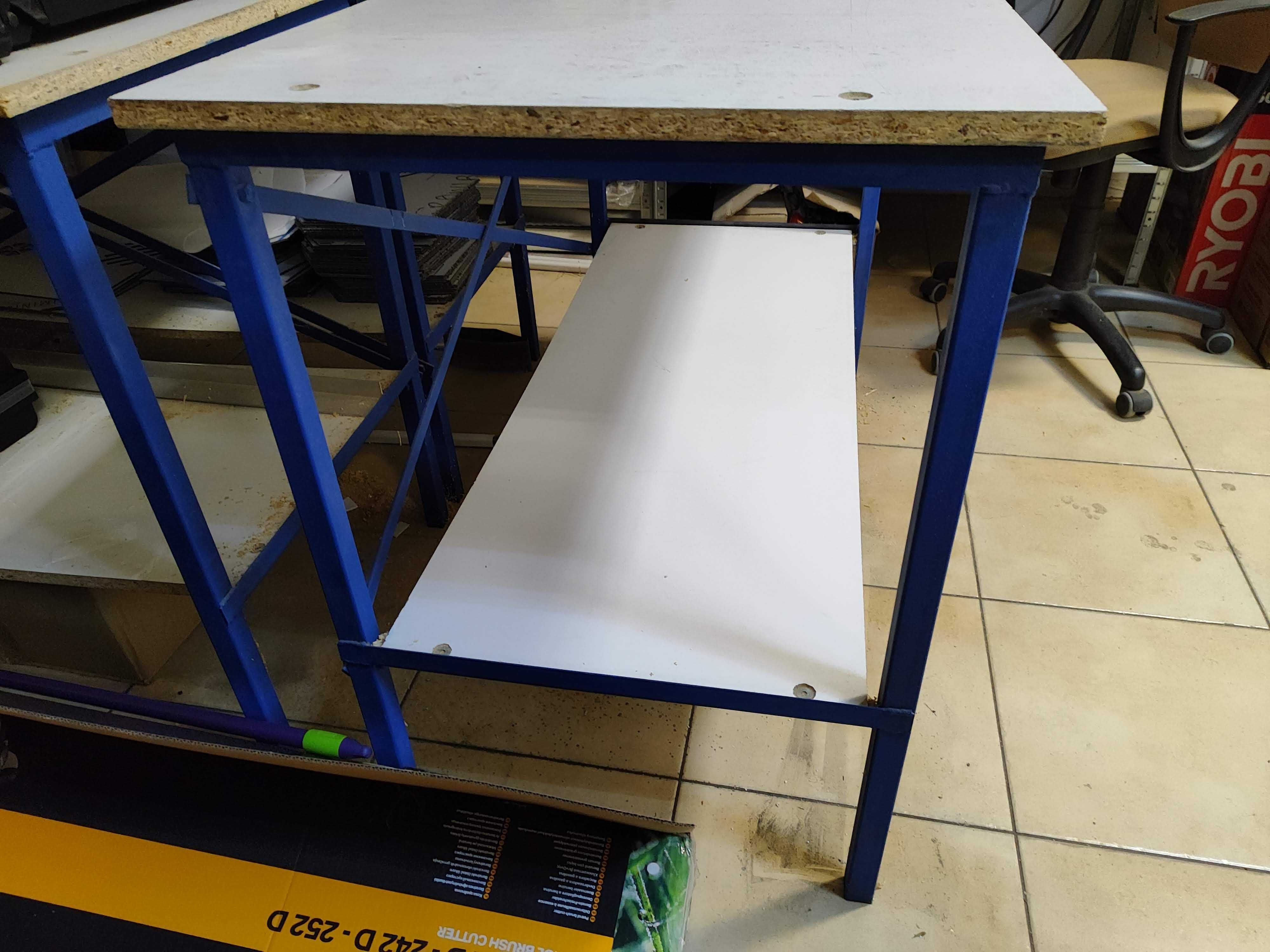 Stół warsztatowy stalowy 1200 x 600 x 850