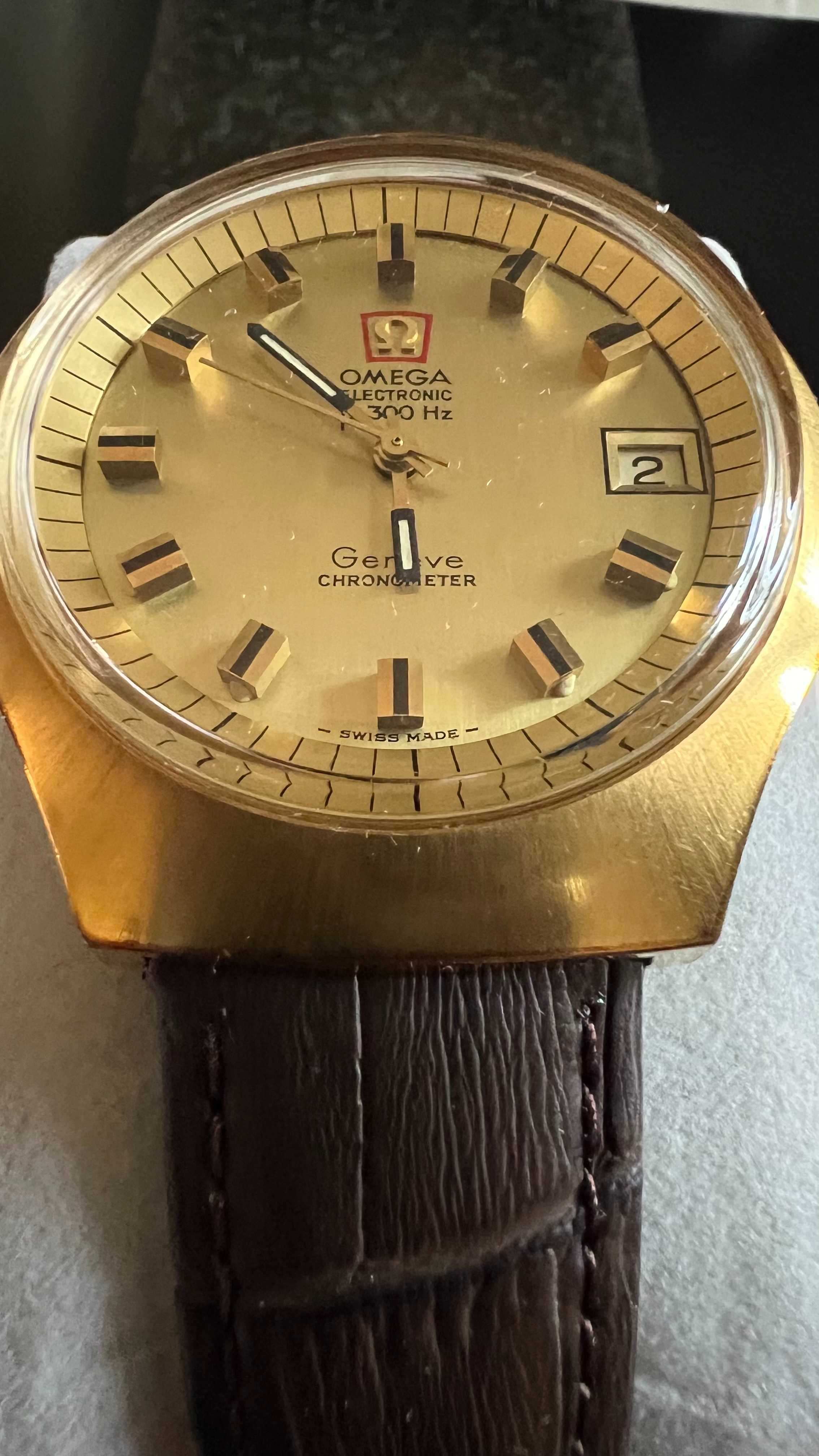 Zegarek Omega Geneve f300 Hz