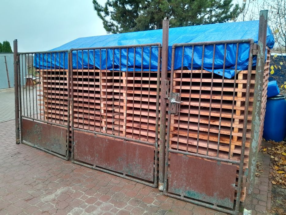 Brama wjazdowa furtka słupki na budowę działke zdrowa