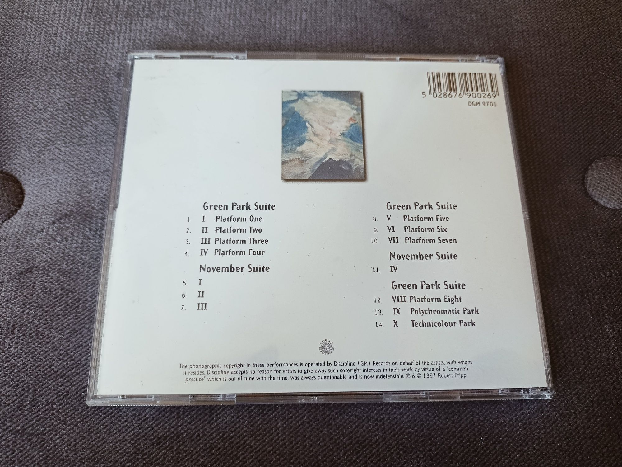Robert Fripp - November Suite/ ambient / experimental/King Crimson cd