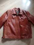Męska kurtka skórzana Leather XXL