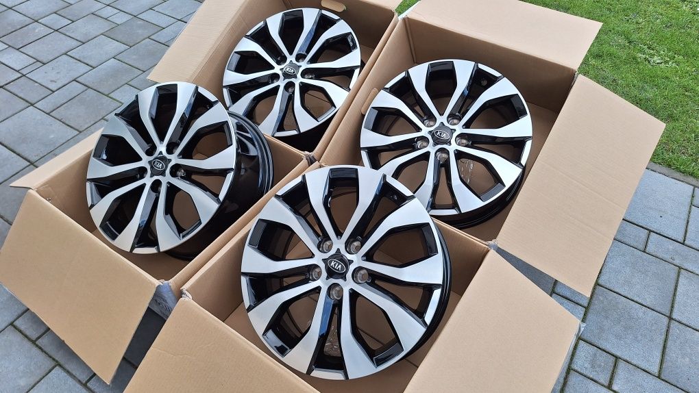 Nowe Alufelgi 5x114,3 R17 Hyundai Tucson i30 ix35 i40 Kia Sportage