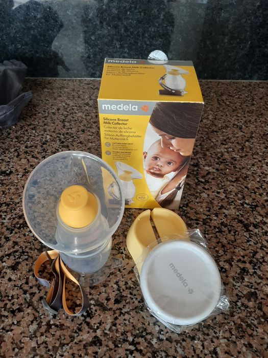 Tira-leite eléctrico+Colector de Leite Medela