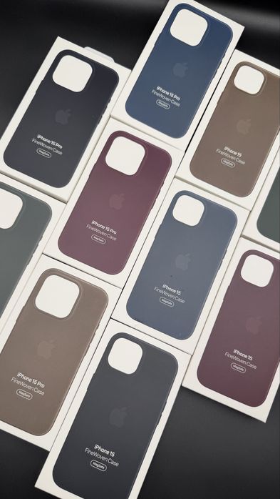 Etui ze tkaniny FineWoven Magsafe do Iphone 15/Pro/Plus/Pro Max Mix