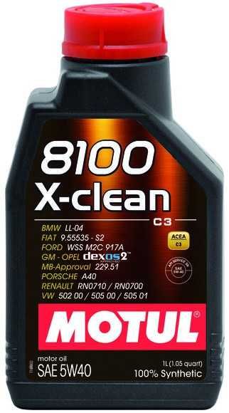 Olej Motul 8100 X-CLEAN C3 5W40 1L