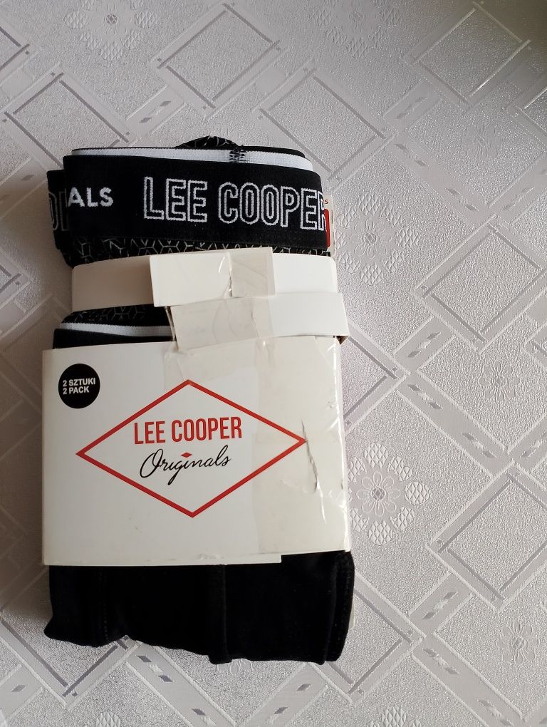 Bokserki męskie dwupak nowe Lee Cooper rozmiar L
