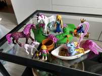 Playmobil wróżki jednorożce i smoki