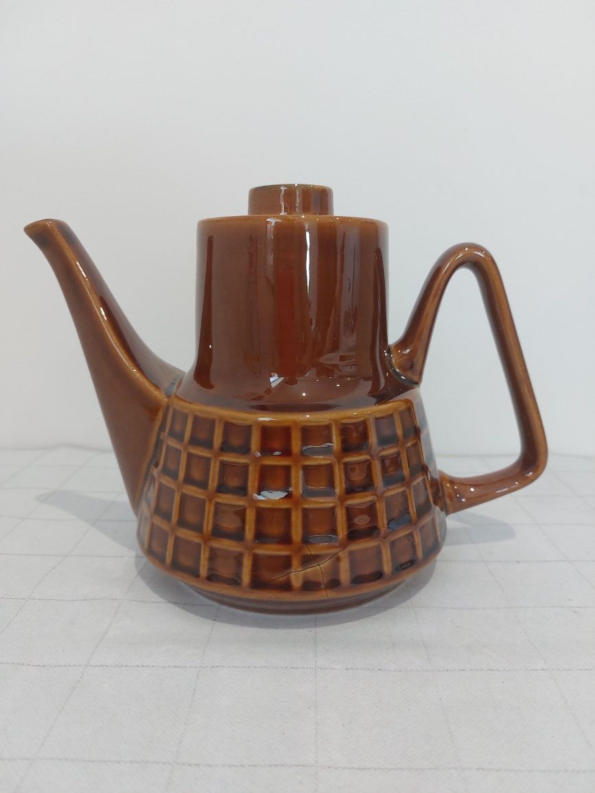 Imbryk dzbanek porcelit Pruszków PRL
