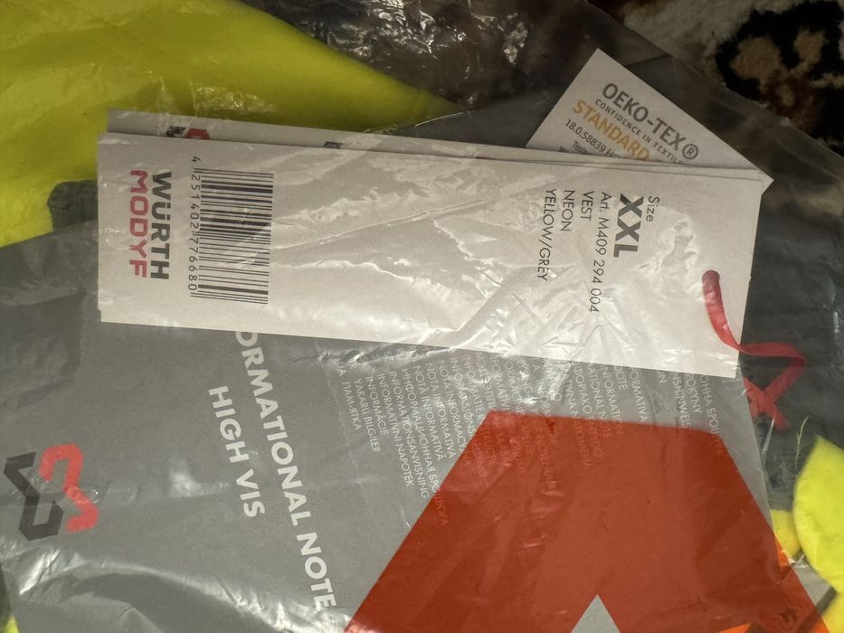 Куртка нова з етикеткою від бренду Wurth Modyf