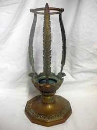 grande antiga armação em bronze para jarra em cristal-António Ribeiro