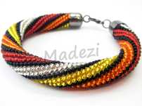 Modna bransoletka damska Exskluzywna elegancka Madezi Handmade