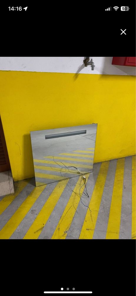 Espelho WC com iluminação