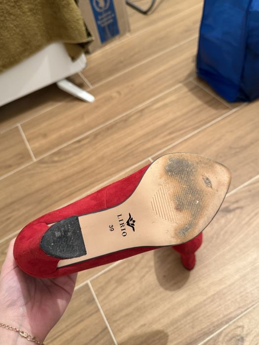 Туфлі замшеві 39р.