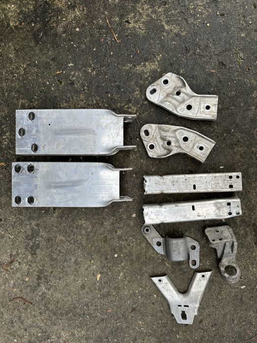 Mercedes GLC 63 AMG 253 x253 montaż ramy zderzaka lewy prawy zestaw