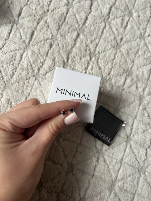 Срібні сережки MINIMAL
