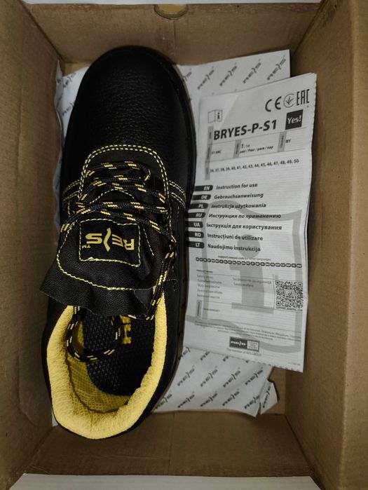 Buty robocze nowe 38 czarne sznurowane