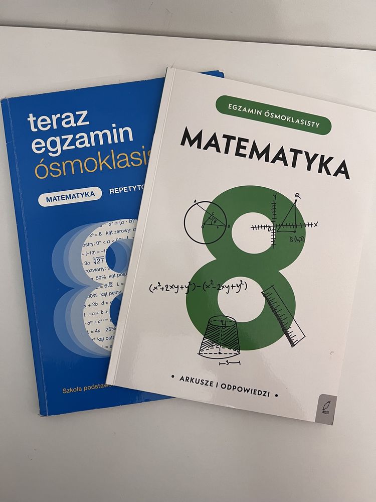 Komplet Repetytorium i Arkusz Egzaminu Ósmoklasistego z Matematyki