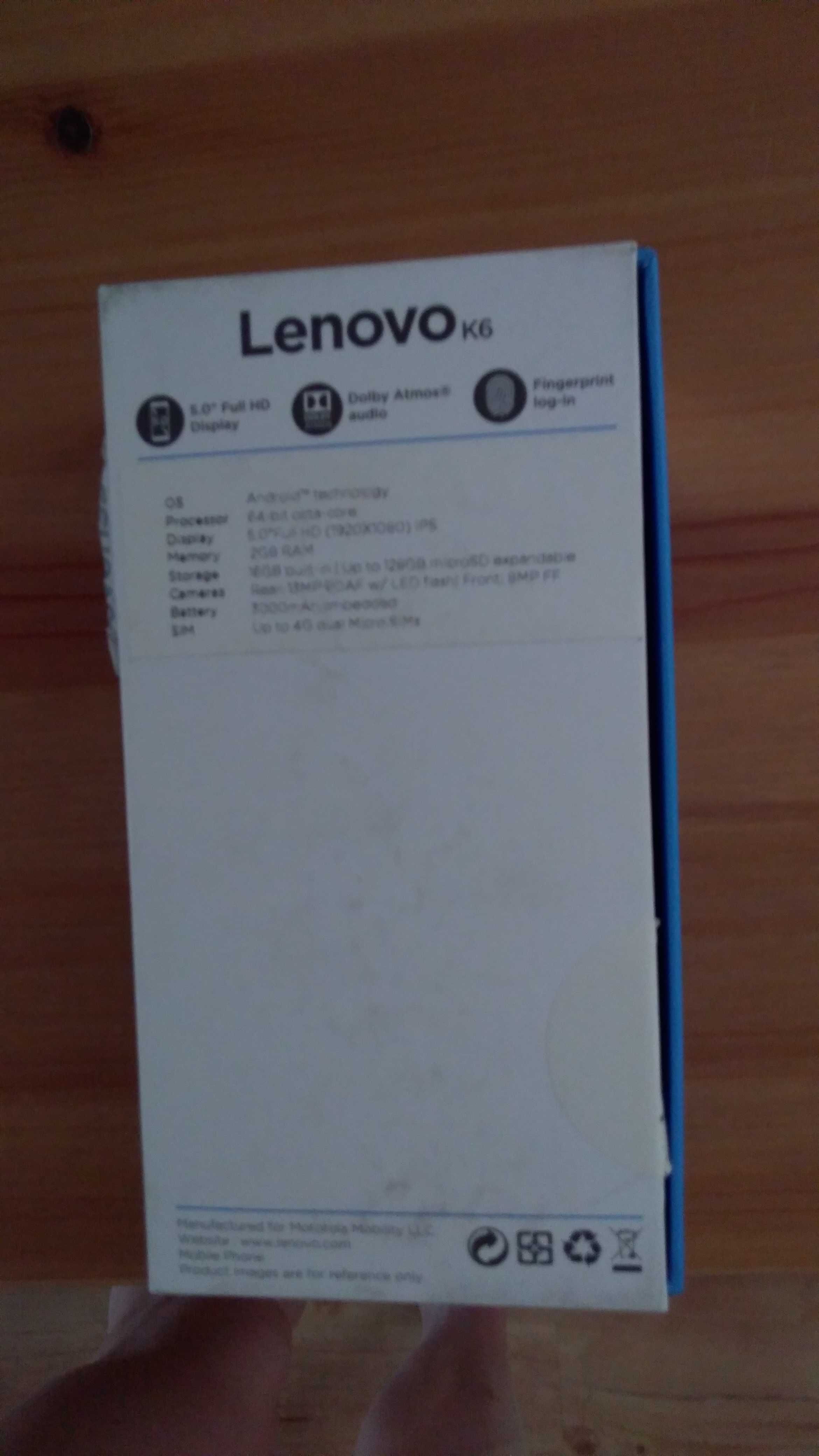 Sprzedam telefon Lenovo K6