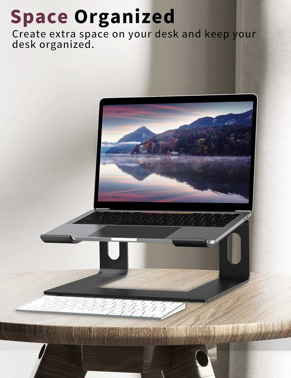 Подставка под ноутбук ALASHI Laptop Stand for Desk 10-15.6 черная