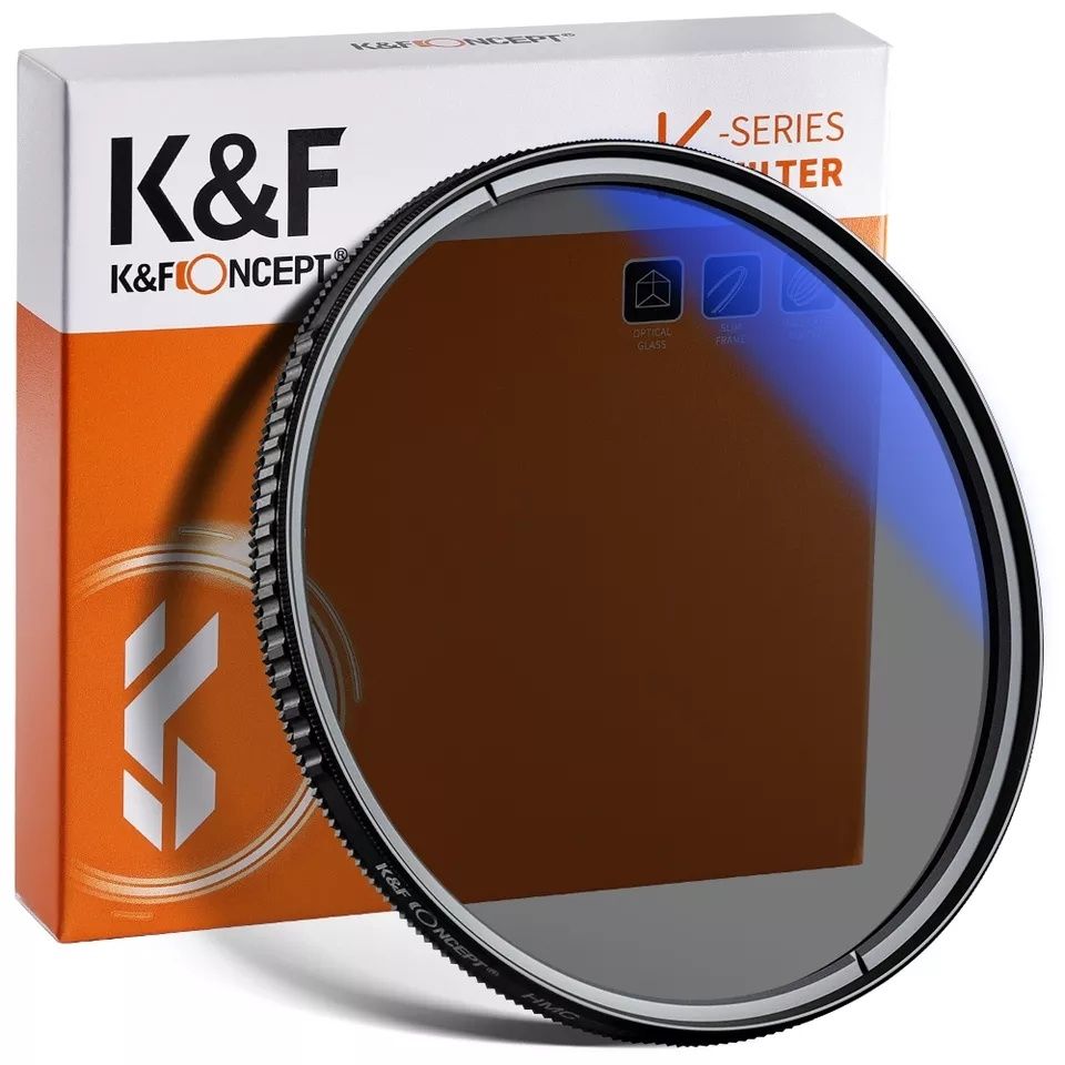 K&F Filtro polarizado 72 mm