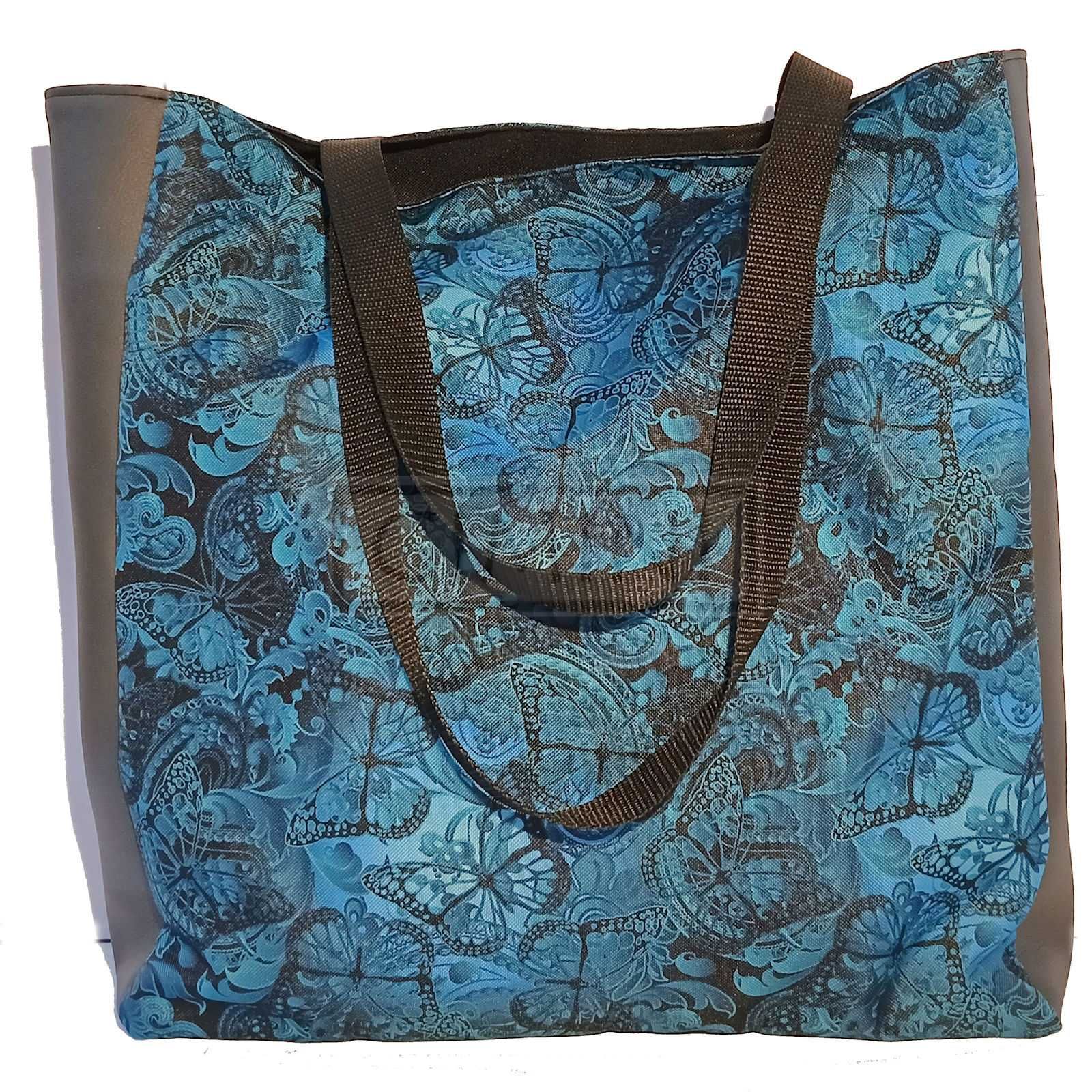 Torebka GIMINI shopper, torebka na zakupy, torba damska W MOTYLE z EKO