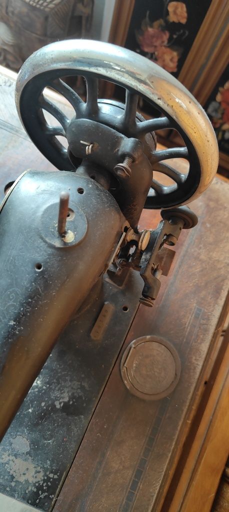 Máquina de costura antiga