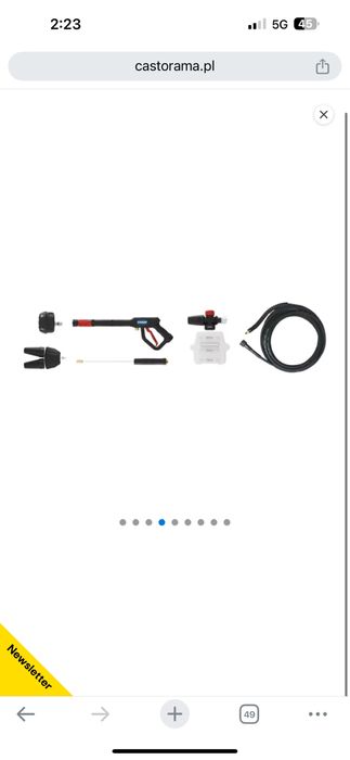 Myjka ciśnieniowa Erbauer 2400 W