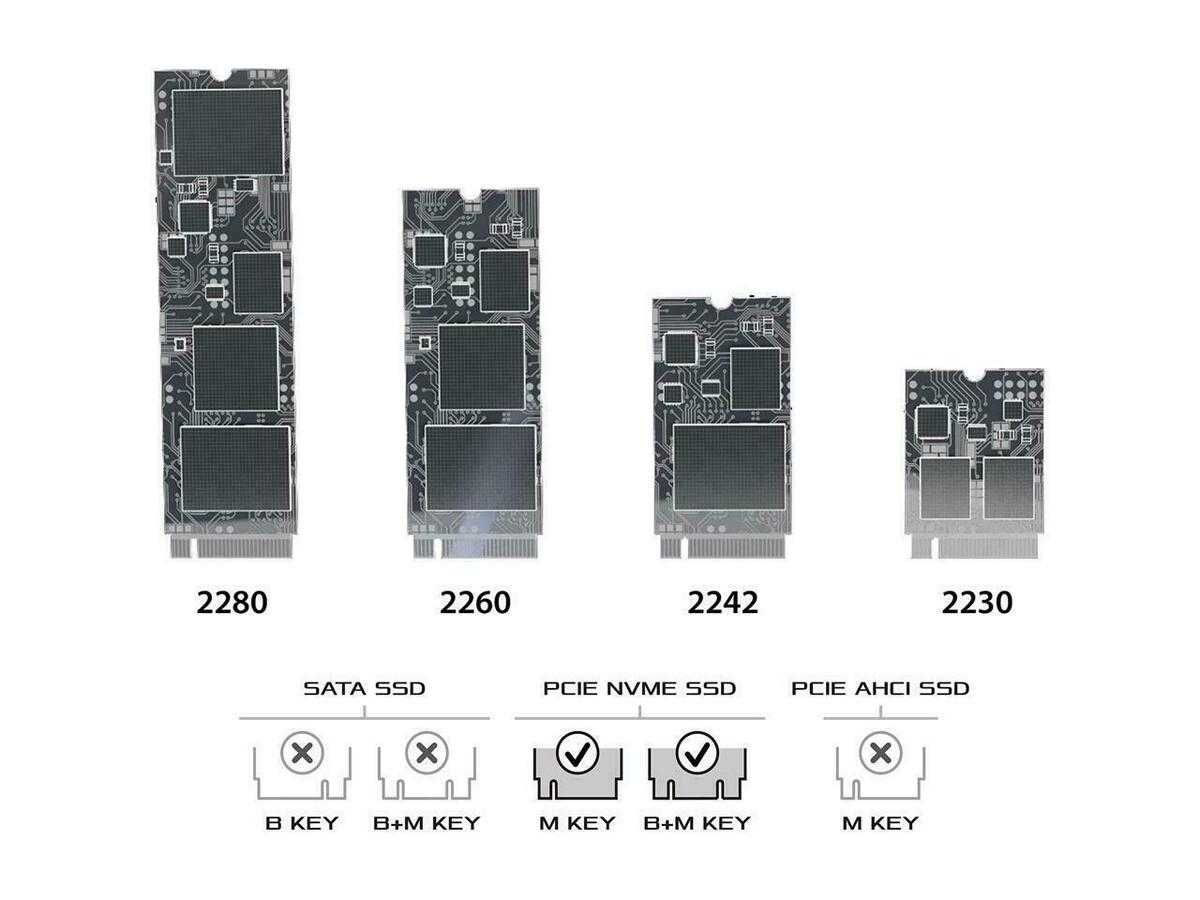 Новый карман Asus ROG Strix Arion Lite M.2 SSD NVME USB 3.2 Type-C