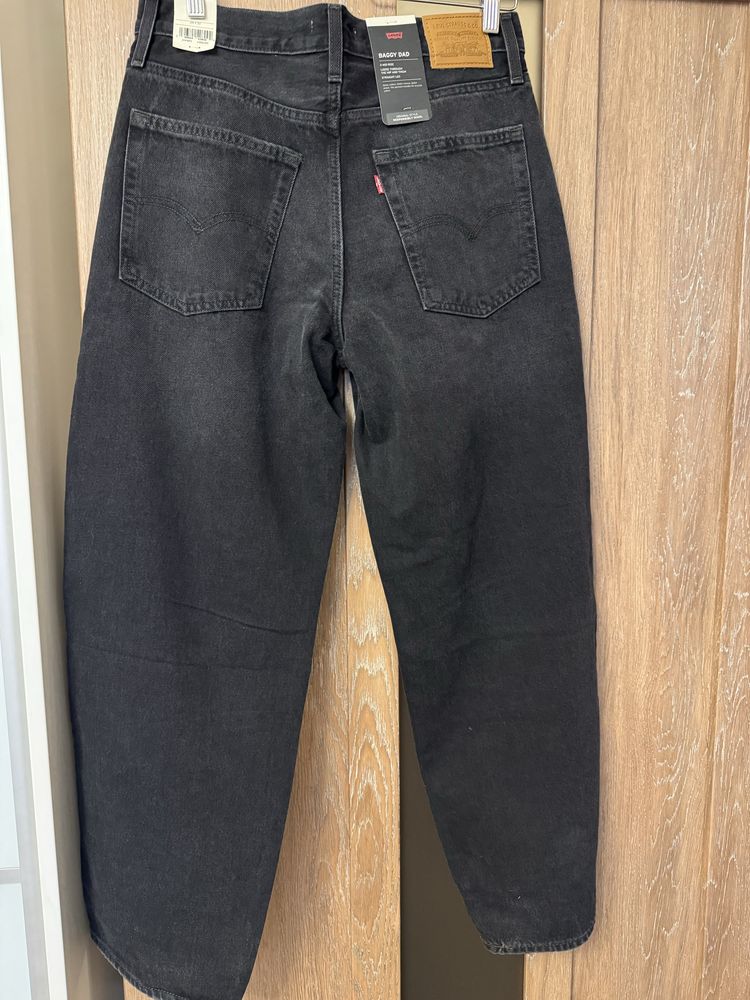 Джинси LEVI’S - Baggy Dad - black