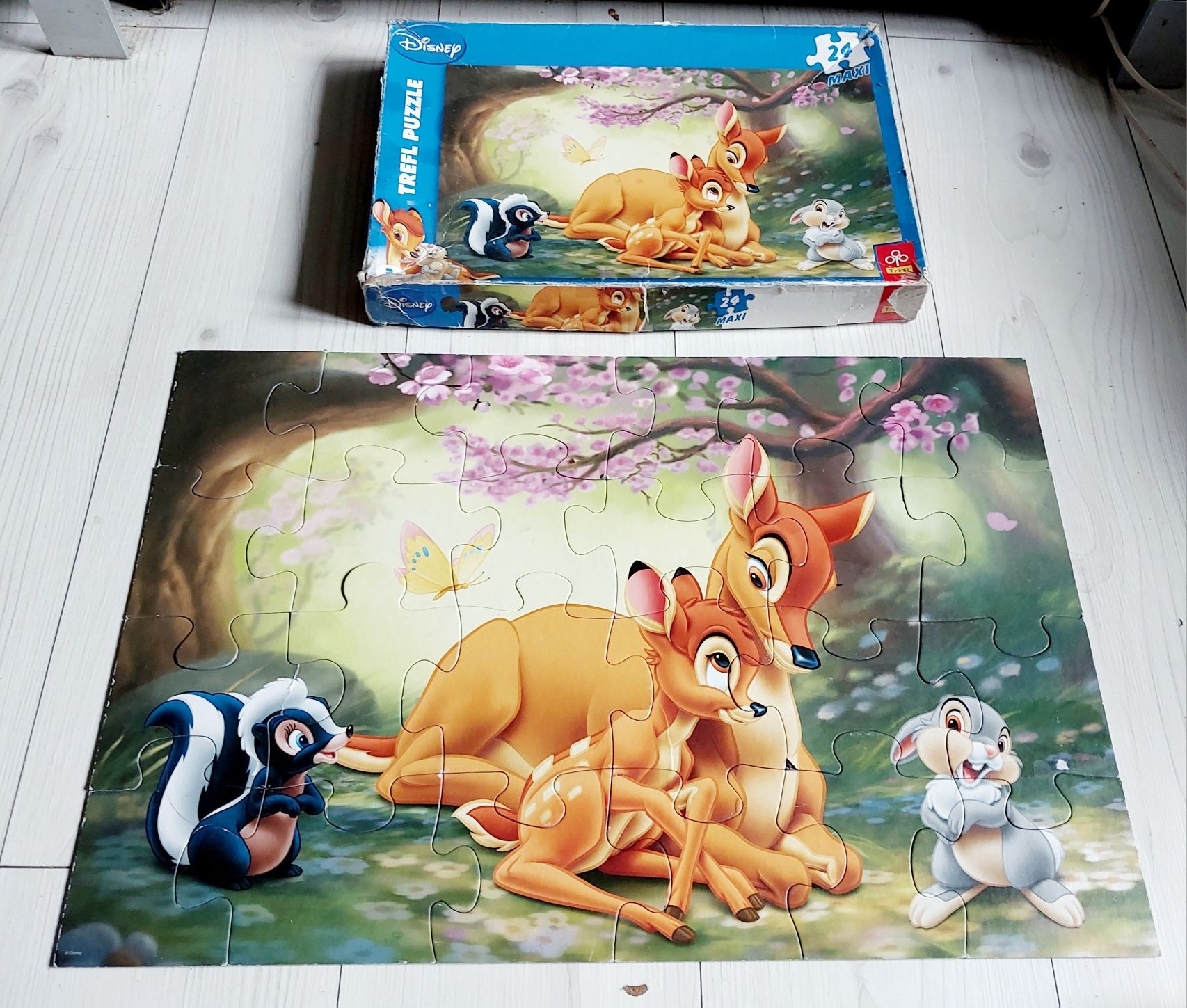 Puzzle dziecięce 24 Maxi Bambi firmy Trefl