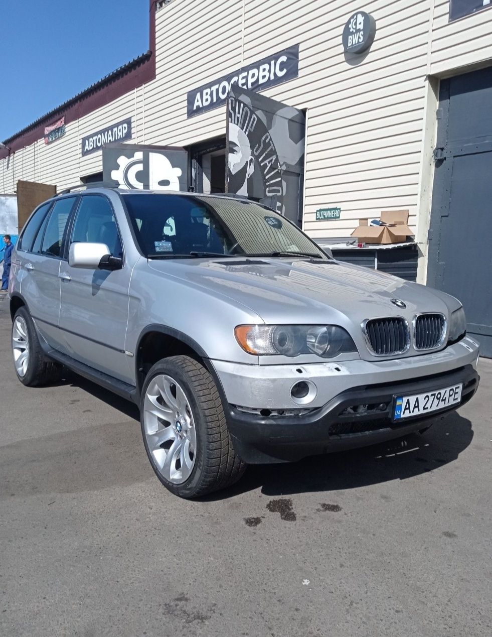 Разборка BMW X5 e53 2001г.4.4газ/ бензин m62