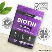 Витамины Horbäach Biotin Tablets12000ugБиотин с работающей формой!