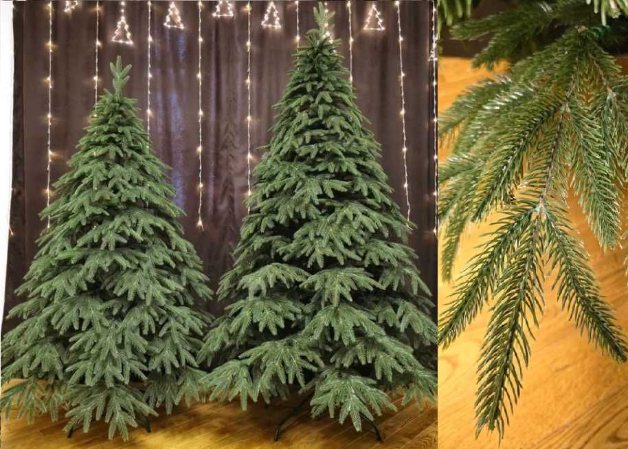 Хіт продажу! Елітна ялинка Смерека Лита штучна зелена/блакитна. Елка