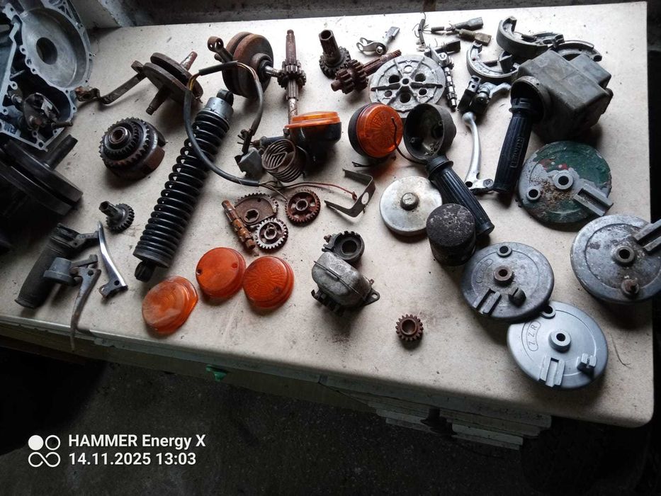 Części motocyklowe MZ, JAWA, DNIEPR, MOTORYNKA