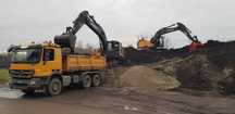 Usługi transportowe ziemia, żwir, piaski, wywrotki, wywrotka 6x4, tran